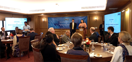Lunch in honor of members from the Diplomatic corps and development partners