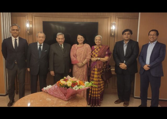 MCCI Organizes Lunch in Honor of Mr. Mani Shankar Aiyar