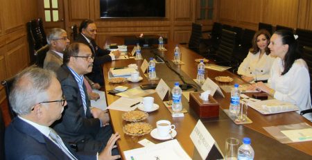 Colombian Ambassador to India (Accredited to Bangladesh) visits MCCI's Gulshan Office
