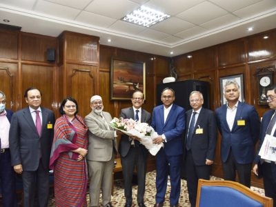 MCCI Office Bearers Pay Courtesy Call to the Hon'ble BB Governor